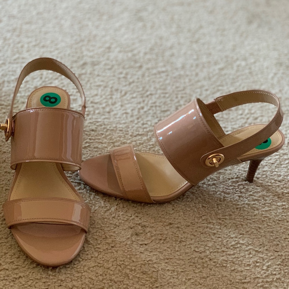 Brand new Coach 3 in. Heels